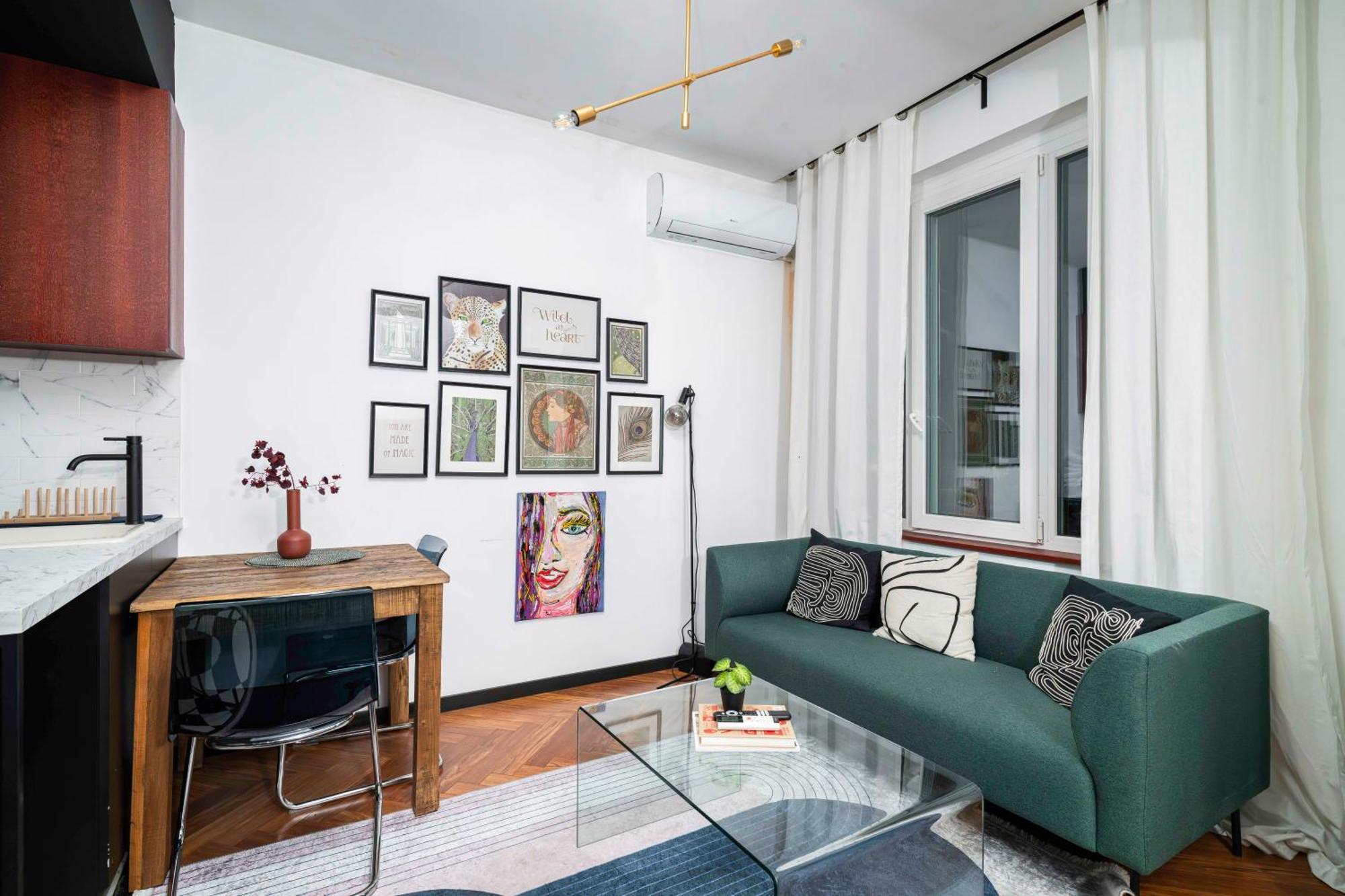 Central Art-Inspired Flat With Private Garage Sofia Extérieur photo